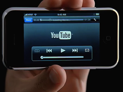 YouTube on the iPhone